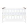 Babyhoot Coleby Style Cot Bed Sloth Grey side mattress top