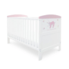 Babyhoot Coleby Style Cot Bed Sloth Pink mattress