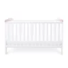 Babyhoot Coleby Style Cot Bed Sloth Pink side mattress low