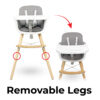 Callowesse Elate Removable Legs to Convert to Toddler Chair