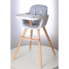 Callowesse Elata 3 in 1 wooden highchair grey single