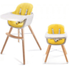 Callowesse Elata 3 in 1 wooden highchair yellow
