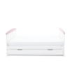 Coleby Style toddler Bed with Under Drawer - Elephant Love Pink