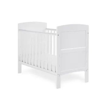 Obaby Grace Mini Cot Bed - White