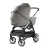 Inglesina Aptica System Quattro- Kensington Grey - Pushchair Rear View