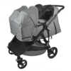 Roma Gemini Carrycot - Grey pushchair