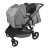 Roma Gemini Carrycot - Grey pushchair