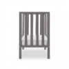 bantam space saver cot taupe grey side view