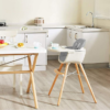 Callowesse Elata 3-In-1 Wooden Scandi Highchair