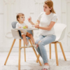 Callowesse Elata 3-In-1 Wooden Scandi Highchair