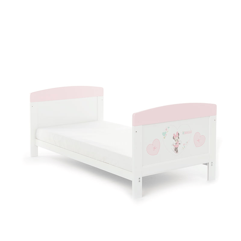 Obaby Disney Inspire Minnie Mouse Cot Bed Hearts