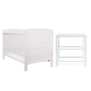 obaby grace 2 piece room set white