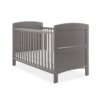obaby grace cot bed taupe grey
