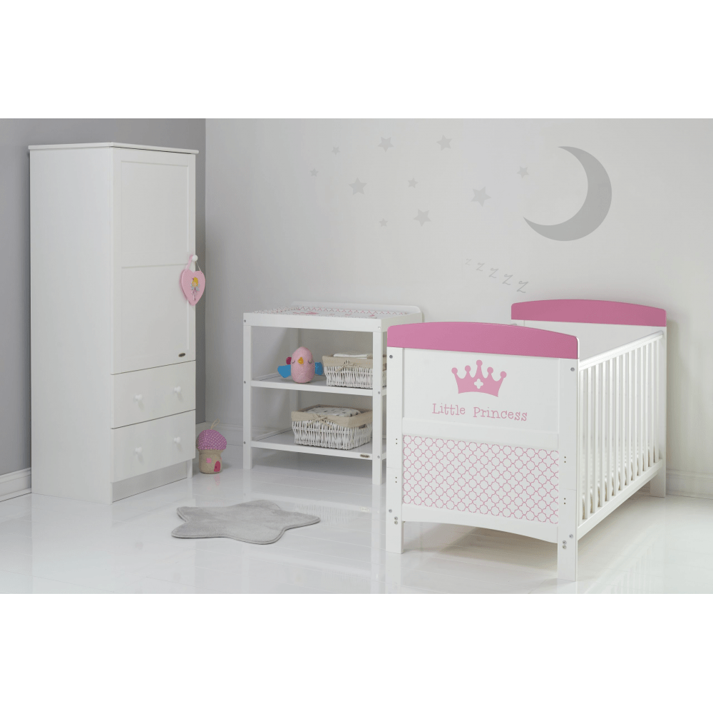 obaby grace inspire little princes 3 piece set nursery