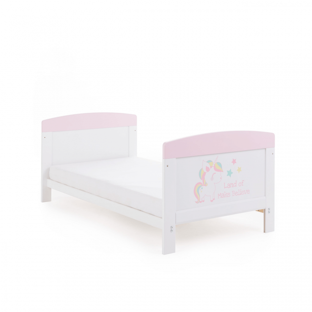 obaby grace inspire unicorn toddler bed