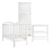 obaby lily 3 piece set white