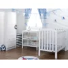 obaby lily 3 piece set white nursery