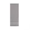 obaby single wardrobe warm grey