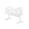 obaby sophie swinging crib white