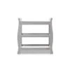 obaby stamford open changing unit warm grey