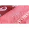 roma annie dolls pram pink logo