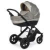 roma moda 2 in 1 travel system grey carrycot