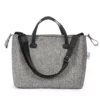 roma moda 2 in 1 travel system grey changing bag