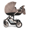 roma moda 2 in 1 travel system tweed carrycot changing bag