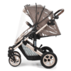 roma moda 2 in 1 travel system tweed seat unit raincover