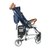 roma rizzo pushchair - navy side