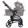 roma vita 2 travel system grey carrycot raincover