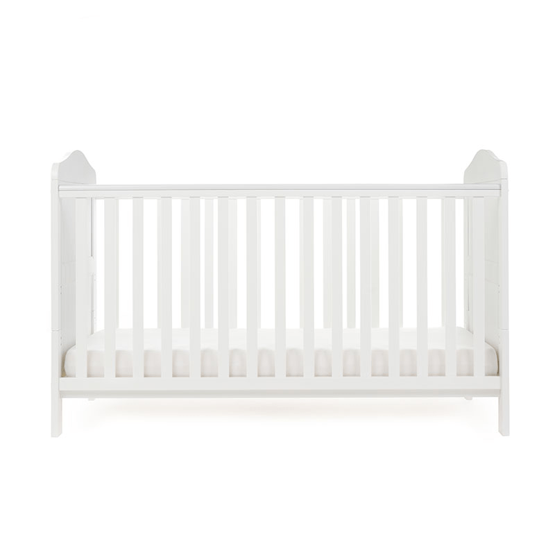 Obaby Whitby Cot Bed White Cot Bed Olivers Babycare