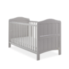 whiteby cot bed warm grey
