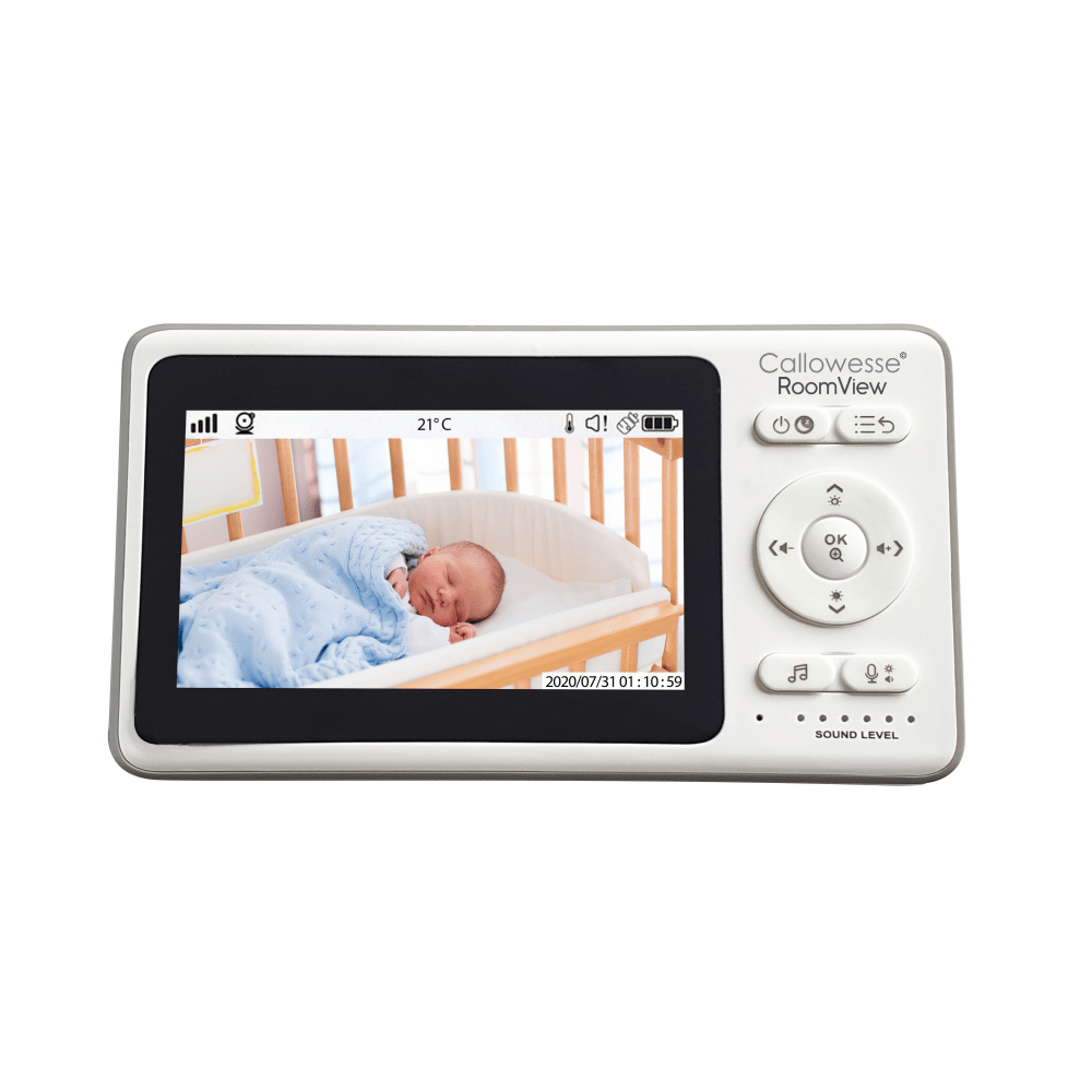 Callowesse RoomView Digital Video Baby Monitor + Additional Camera Bundle White