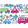 beep beep wall stickers