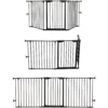 dreambaby newport adapta gate black positions