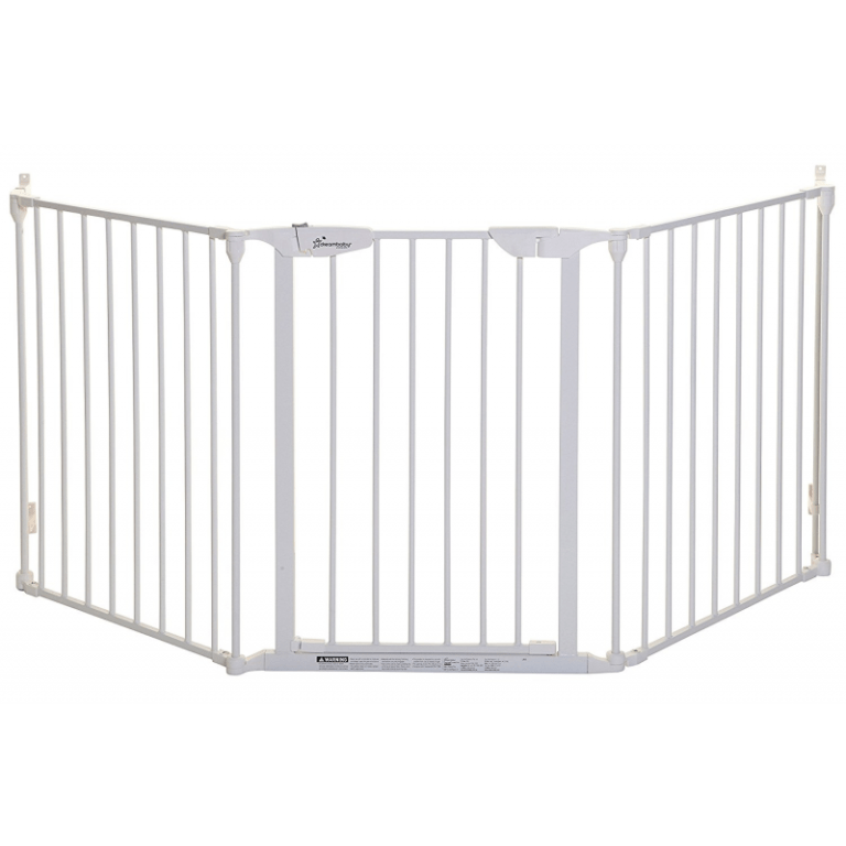 Dreambaby Newport Adapta 3 Panel Baby Gate/Room Divider White
