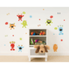 glow in the dark monster wall stickers