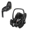 maxi cosi pebble pro i size car seat essential black and familyfix2