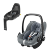maxi cosi pebble pro i size car seat essential grey and familyfix2
