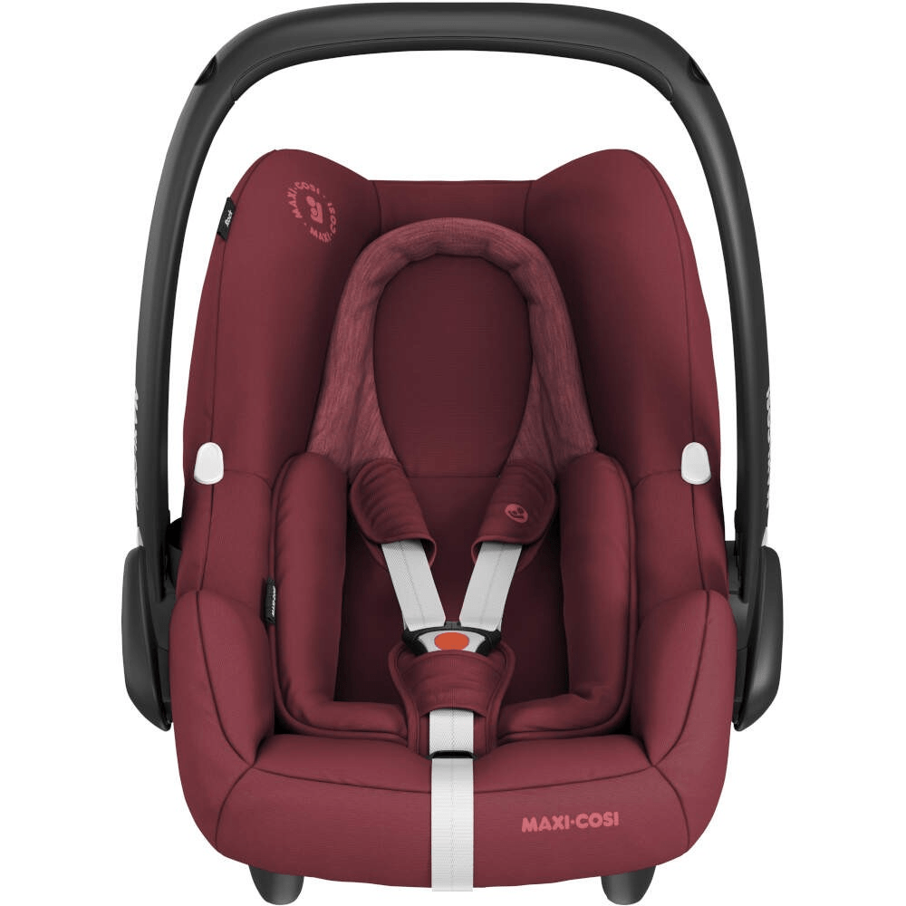 MaxiCosi Rock iSize Car Seat and FamilyFix2 Base Essential Red