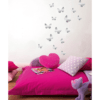 silver butterflies wall stickers lifestyle