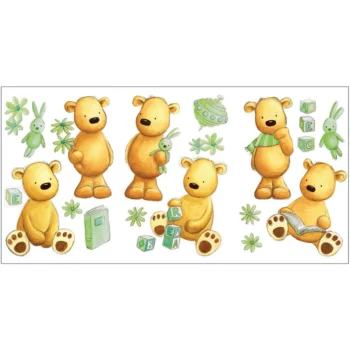 teddy bears wall stickers