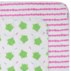 zoocchini flannel receiving blankets turtle pink