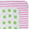 zoocchini flannel receiving blankets turtle pink