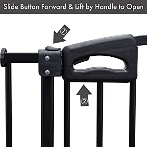 Carusi Narrow Baby Gate How to Operate
