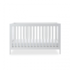 Ickle Bubba Grantham 3 Piece Set - Brushed White cot bed low