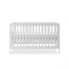Ickle Bubba Grantham 3 Piece Set - Brushed White cot bed middle