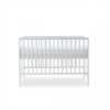 Ickle Bubba Grantham Mini 3 Piece Set - Brushed White cot bed up
