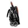 Ickle Bubba Gravity Auto Fold Stroller - Black fold up